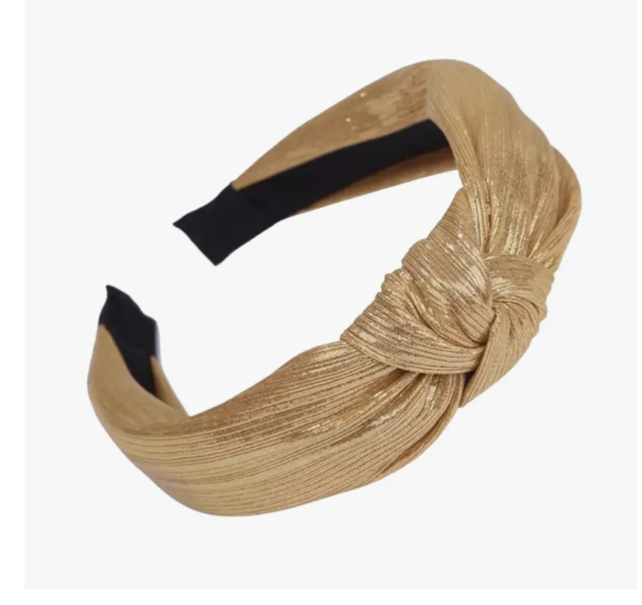 Gold Knot Headband