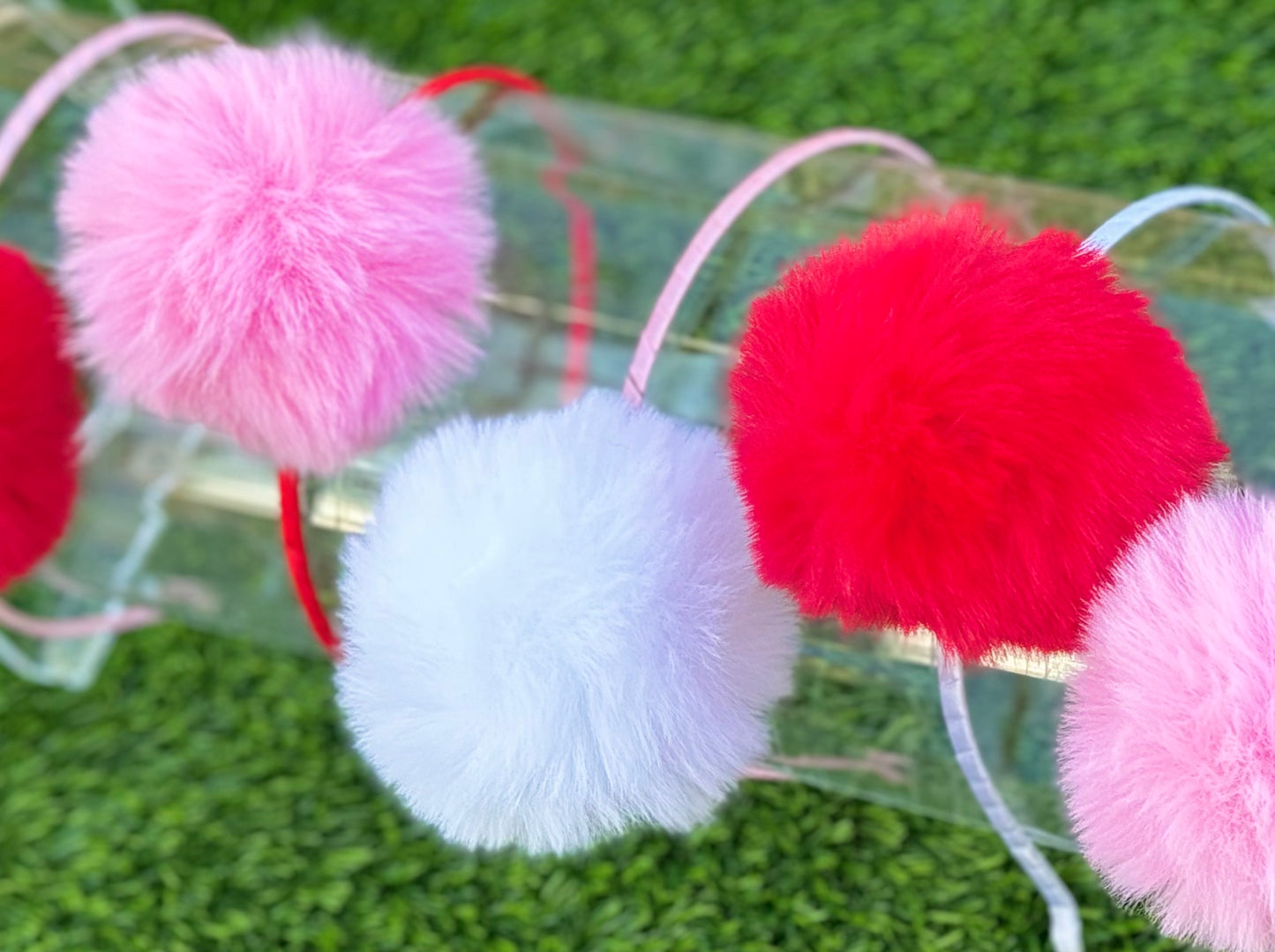 Puff Pom Headband Collection