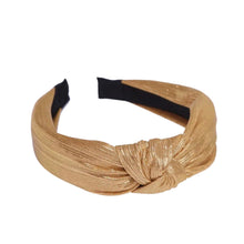 Gold Top- Knot Party Headband