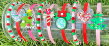 Christmas Pink Party Pom Pom Headband - Lolo Headbands