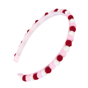 Valentine Party Pom Pom Headband - Lolo Headbands
