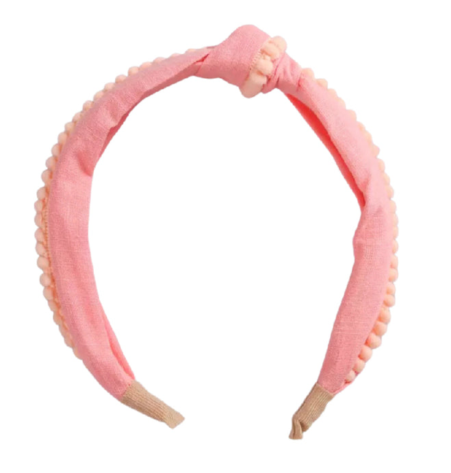 Essential Top Knot Headband - Candy Pink